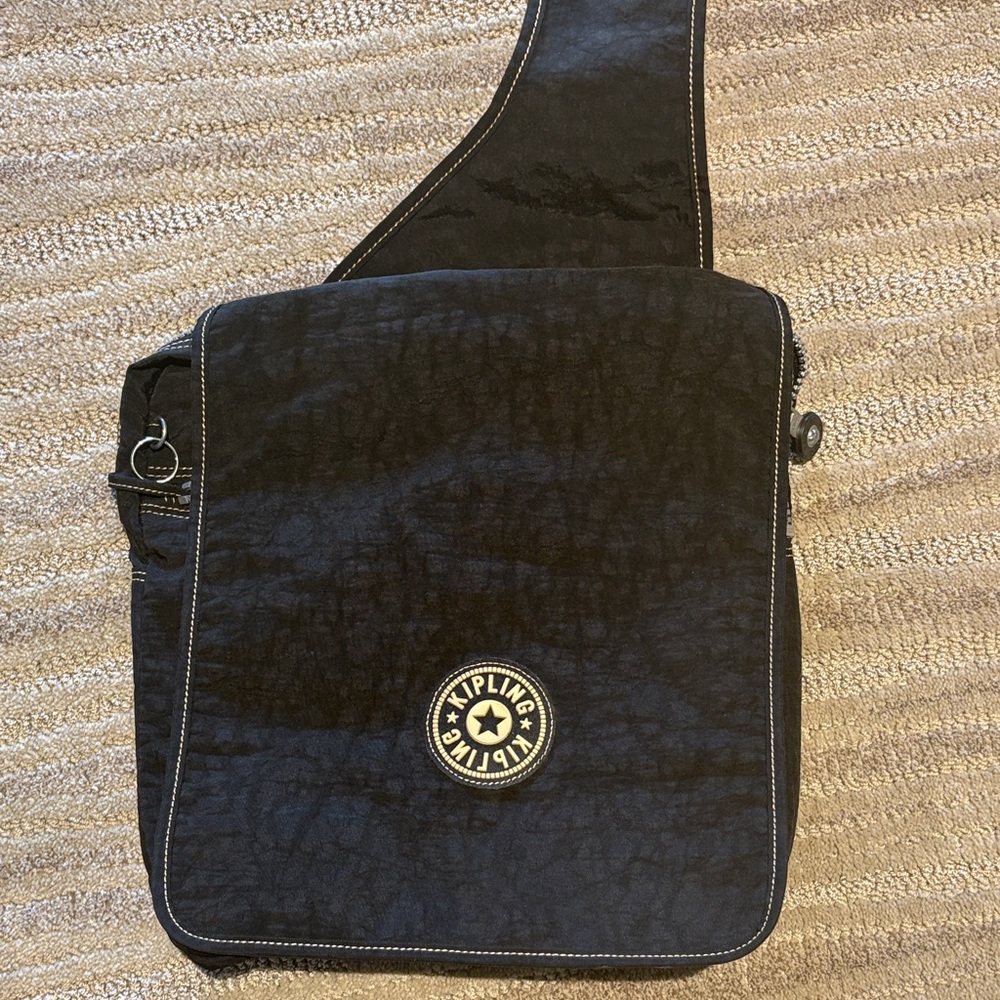 Kipling Dark black Messenger Bag